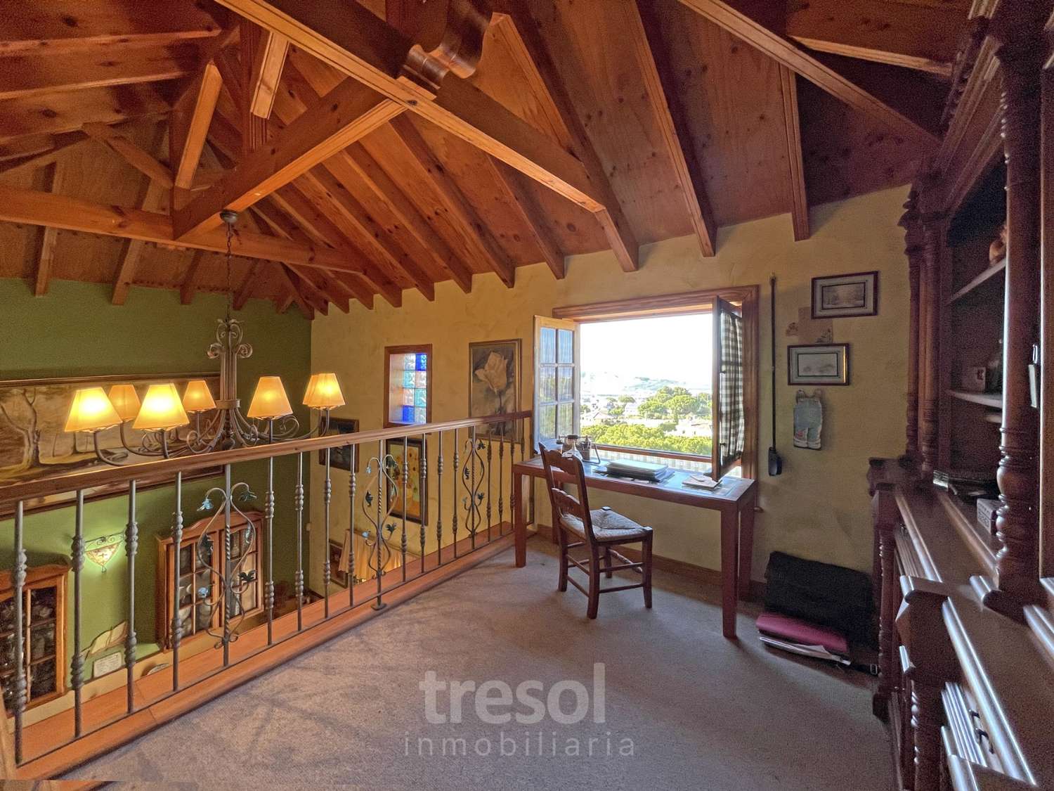 Chalet en una sola planta con excelentes vistas en zona alta de Pinos de Alhaurín