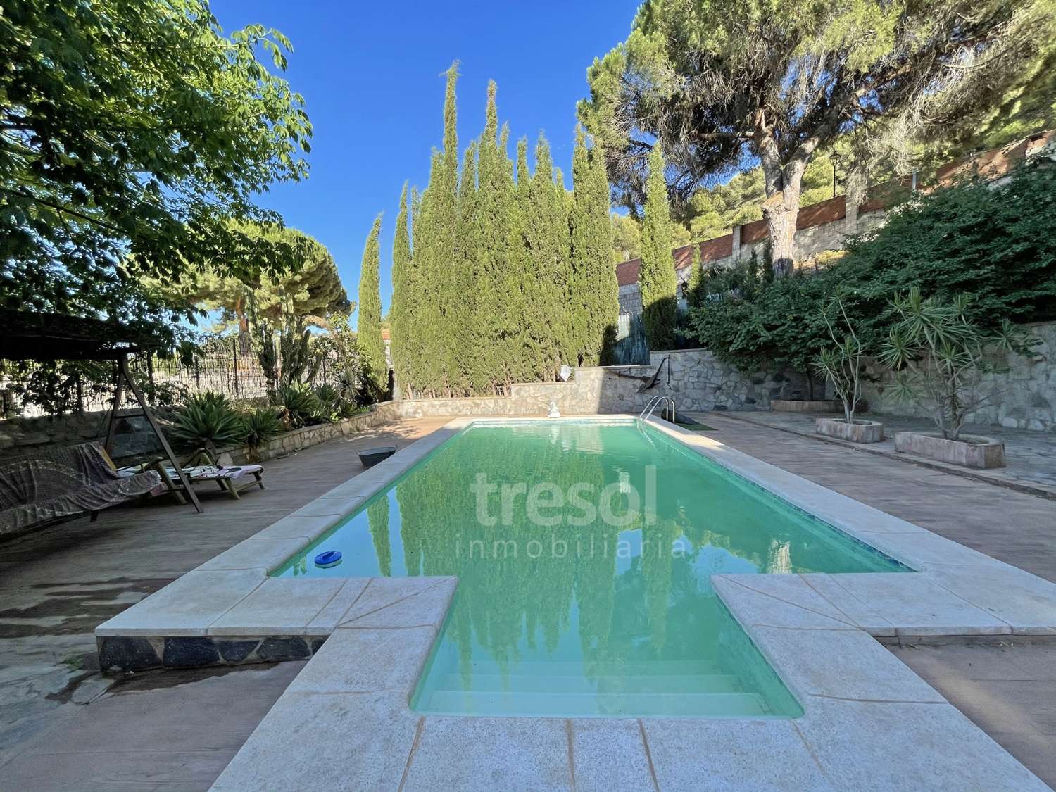 Chalet en una sola planta con excelentes vistas en zona alta de Pinos de Alhaurín