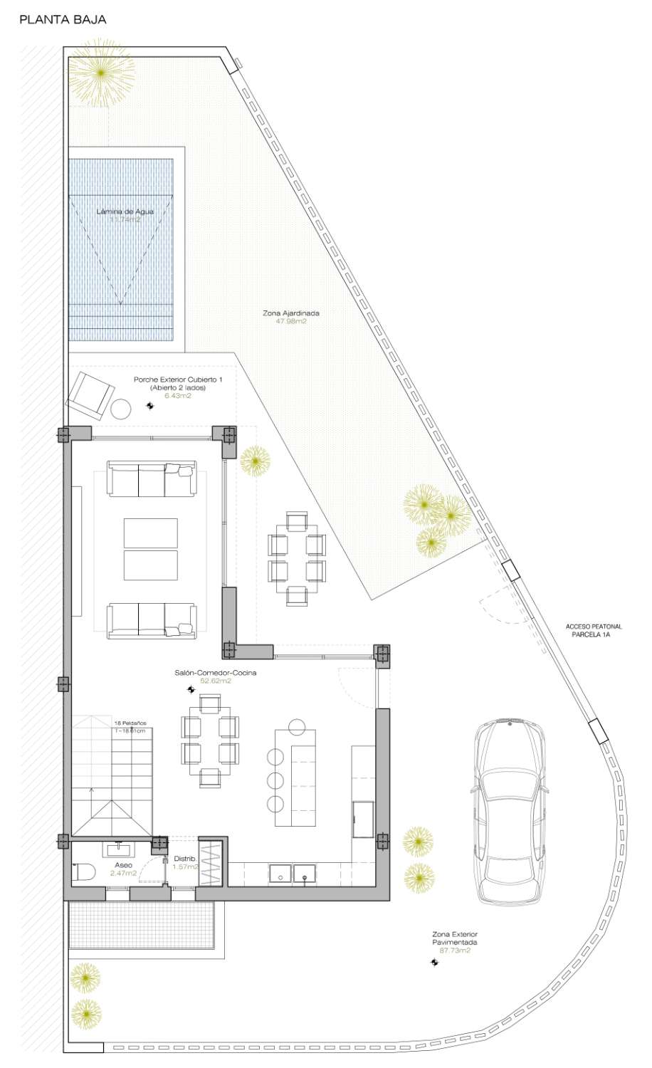 Chalet pareado en esquina, de altas calidades con semisótano y piscina en Urbanización Taralpe.