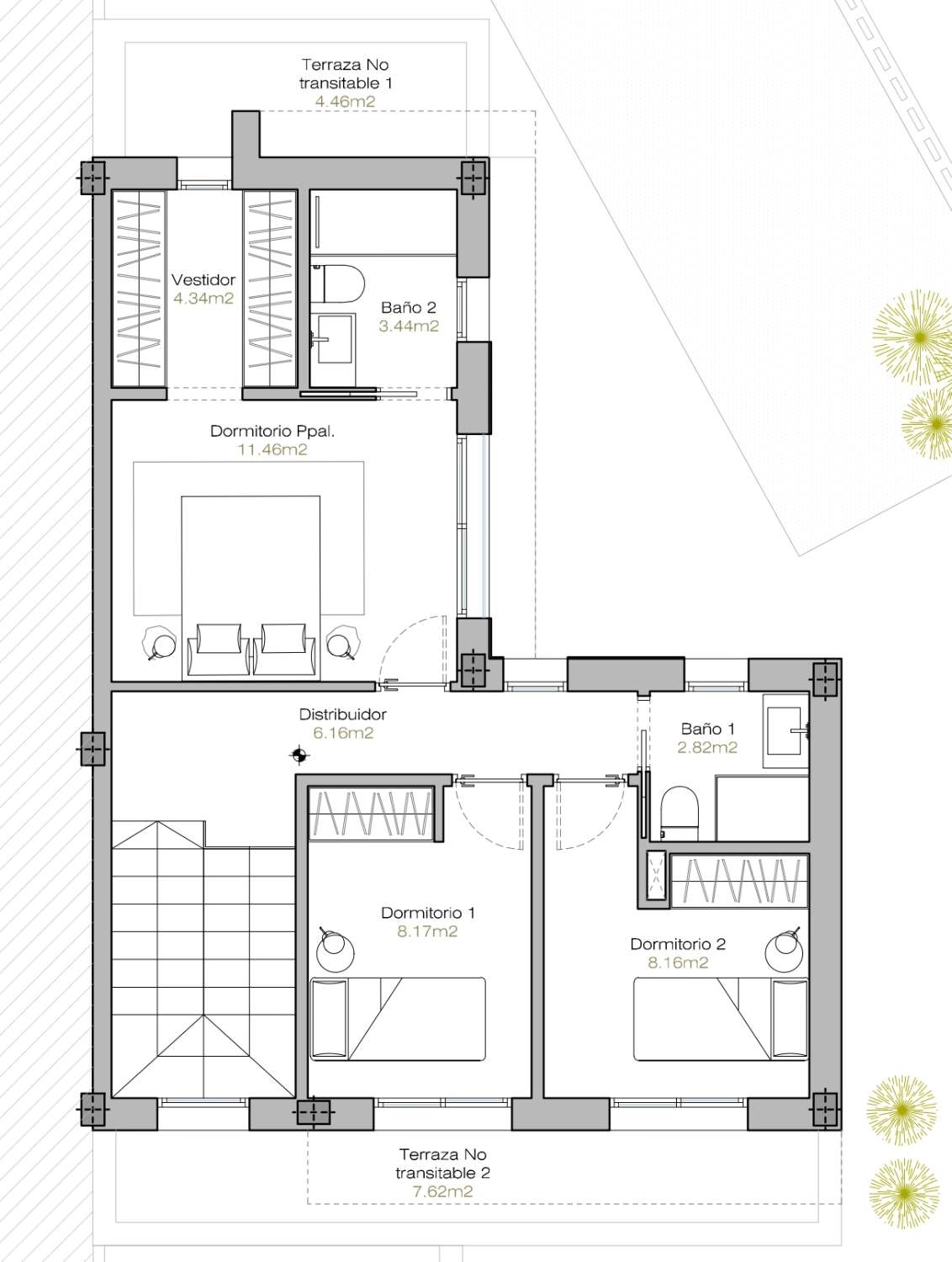 Chalet pareado en esquina, de altas calidades con semisótano y piscina en Urbanización Taralpe.